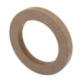 thumbnail image 4 of 4 Piezas 4' Universal Madera Caqui Coche Altavoz Subwoofer Espaciador Anillos Unique Bargains, 4 of 6