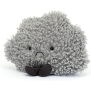 Jellycat Amuseables Storm Cloud Stuffed Toy, 10 inches - Cloud Plush - Fun Gift Idea