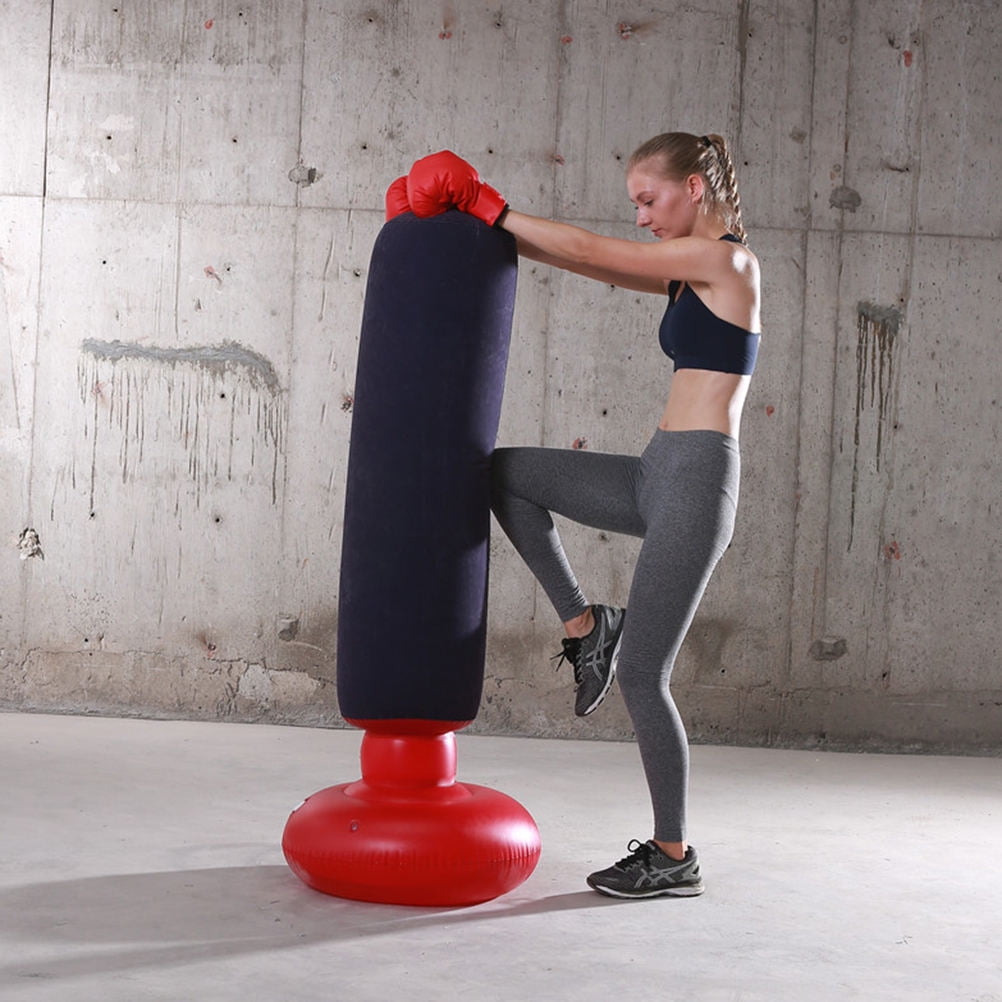 Masteelf Durable Blue PVC Workout Sandbags for Exercising Use Lightweight Fitness Training Sandbags 160cm