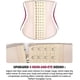 thumbnail image 3 of Waist Trainer for Women Latex Underbust Corsets Waist Cincher Hourglass Body Shaper 4 Hooks XXXL, 3 of 5