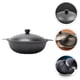 thumbnail image 3 of FELTECHELECTR cazuela de hierro fundido amarilla para pollo estofado, olla de barro para arroz, 3 of 5