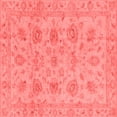 thumbnail image 1 of Ahgly Company Indoor Square Oriental Red Traditional Area Rugs, 8' Square, 1 of 4