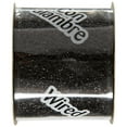 thumbnail image 3 of Offray Ribbon, Black Glitz 2 1/2 inch Polyester Ribbon, 9 feet, 3 of 10