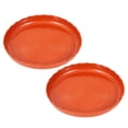 thumbnail image 2 of Joernso 2Pcs Portable Pot Tray Collecting Excess Drainage Plastic Wear-resistant Anti-deform Planter Tray for Garden, 2 of 8