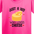 thumbnail image 4 of Inktastic Cheese Lover Kids Youth T-Shirt, 4 of 5