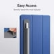thumbnail image 3 of (Gris)Porte-Stylo compatible con Pencil des iPad (1ª y 2ª generación), Poche-Stylet Élastique (19 cm), Compartimento adhesivo en la funda de protección, 3 of 5