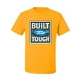 thumbnail image 2 of Wild Bobby, Ford Built Tough, Cars and Trucks, Men Graphic Tee, Gold, 5X-Large, 2 of 4