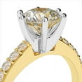 thumbnail image 3 of 1.50 Ct Round Diamond Wedding Rings for Women Solid 14K Yellow Gold, 3 of 6