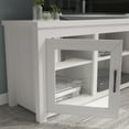 thumbnail image 6 of Flash Furniture Sheffield Mid-Century Modern Wooden TV Stand for up to 80" TVs, White Wash Finish, 6 of 16