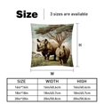 thumbnail image 5 of Rhinoceros Chair Pillow Covers Set with Velvet Material, Unique Patterns, 16x16, 18x18, 20x20 Inches, 2 Items Included for Throw Pillows, Pillow Inserts, 5 of 6