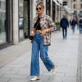 thumbnail image 6 of Cushionaire Yummy Slip On Womens Mules, Business Casual Loafers for Women with Low Heel and Metal Chain Detail, 6 of 19