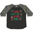 thumbnail image 3 of Inktastic Nana and Poppy Love Me Boys or Girls Toddler T-Shirt, 3 of 5