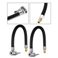 thumbnail image 2 of 10cm Car Tire Valve Connect Air Inflator Pump Extension Hose Tube Adapter 2pcs, 2 of 11
