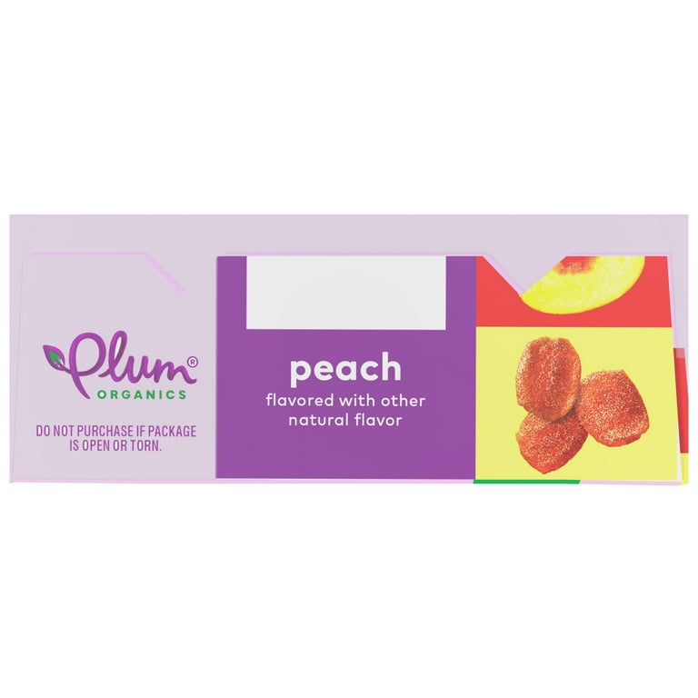 Organic Peach, 1 ct, 6 oz