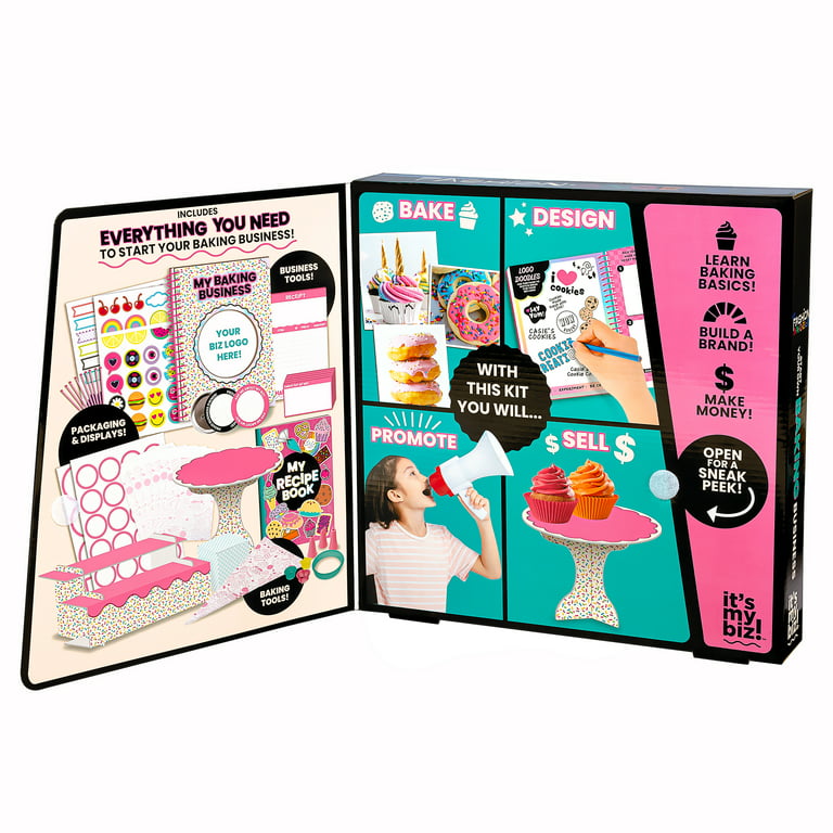 Fashion Angels It's My Biz Baking Business Kit, Creative and Educational,  Multi Color, Tween