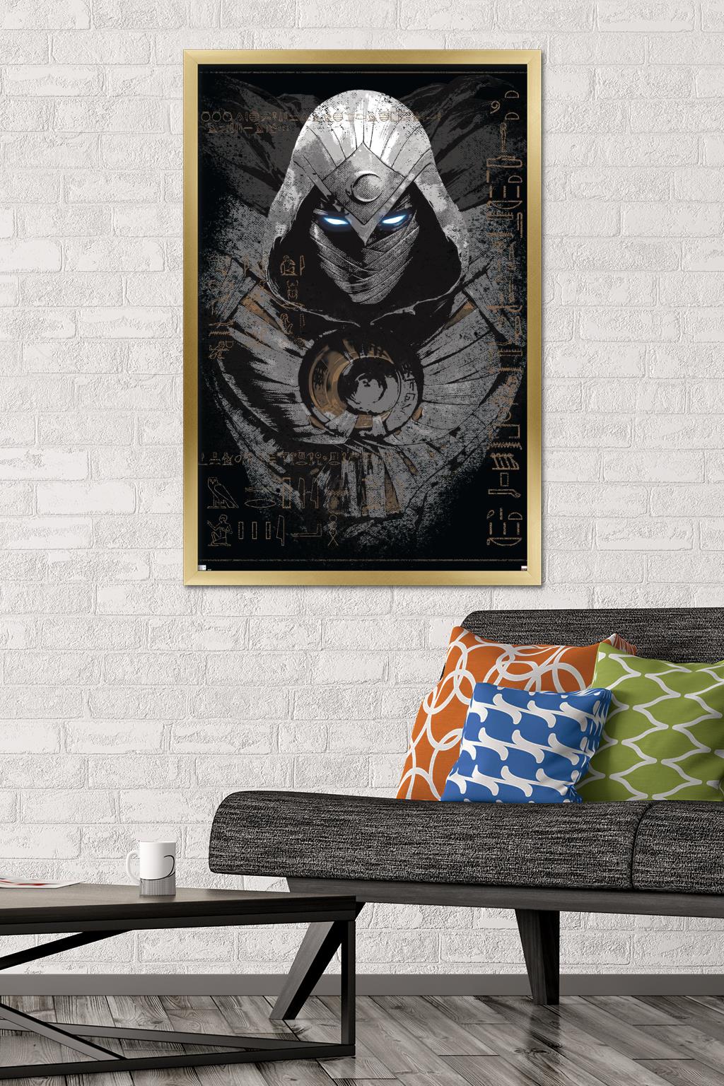 Marvel Moon Knight - Close-Up Wall Poster, 22.375" x 34" Framed