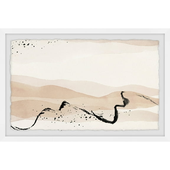 Marmont Hill Road Not Taken Framed Painting Print