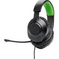 thumbnail image 1 of Audífonos Gamer JBL Quantum 100X Console con Cable y Micrófono Extraíble, Sonido Envolvente, para PC, Xbox, PlayStation, Nintendo Switch, VR - Negro y Verde, 1 of 9