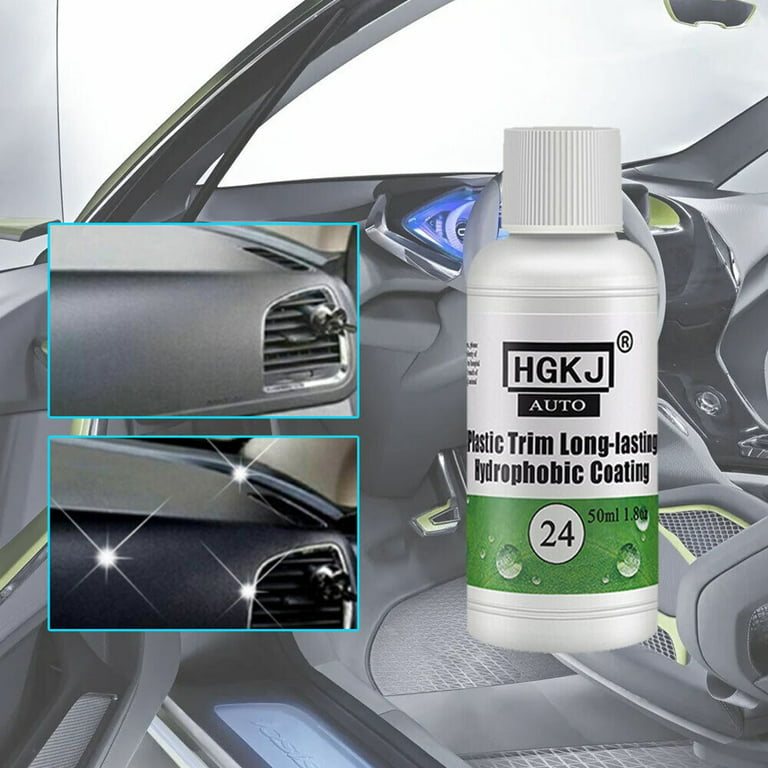 Revitalizing Coating Agent, 30/50ml Automotive Plastic Refreshing Coating  Agent Waterproof Stain Proof Auto Retreading Coating Remover for Car
