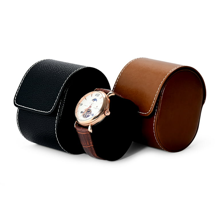 Luxury Watch Roll Box 3 Slots Leather Watch Case Holder For Men Women  Watches Organizer Display Jewelry Bracelet Gift Storage - Watch Boxes -  AliExpress