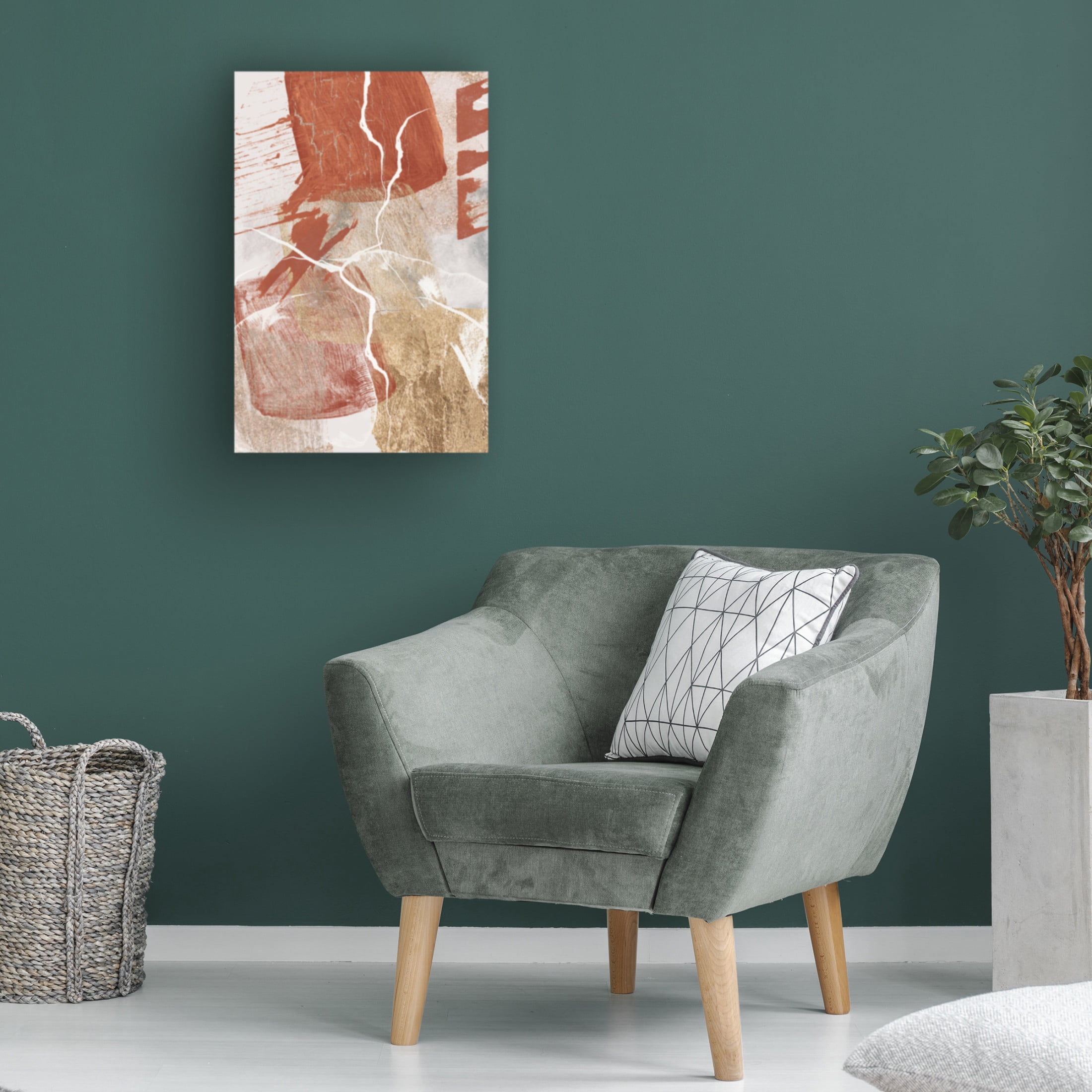 Trademark Fine Art Sally Ann Moss Golden globe 3 Canvas Wall Art