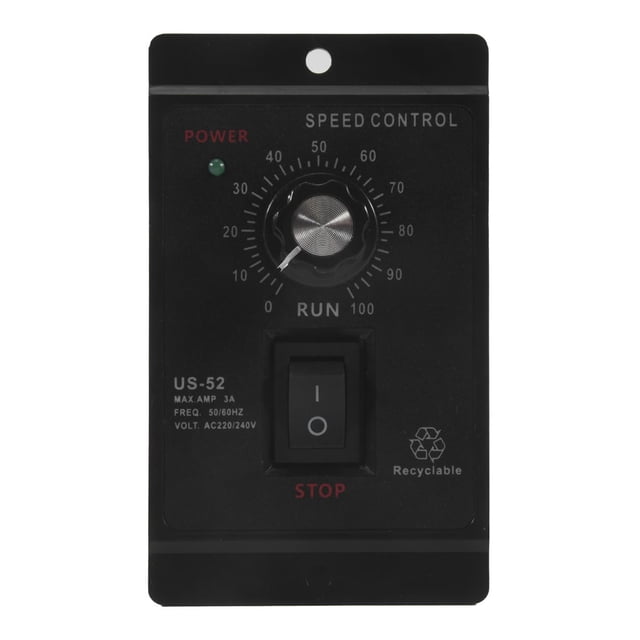 Controlador de Velocidad del Motor 400 W, Regulador CA 220 V Gobernador Hacia Adelante y AtráS