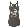 thumbnail image 2 of Wild Bobby We Don't Believe Either Bigfoot Unicorns Women Tri-Blend Racerback Tank Top, 2 of 6
