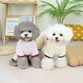 thumbnail image 4 of Yidarton 2022 Pocket Casual Four-legged Velvet Padded Double-sided Velvet Vests Dog Clothes Autumn And Winter Pet Clothing light brown, 4 of 9