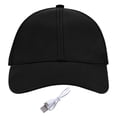 thumbnail image 2 of Mightlink Baseball Hat Flash Glow LED Hat Light Up USB Rechargeable Luminous Hat for Halloween Party Disco Bar, 2 of 8