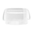 thumbnail image 1 of Cubeta plegable de viaje, cubo portátil plegable con asa para acampadas al aire libre, senderismo, pesca, baños de pies, uso múltiple, lavabo duradero y a prueba de fugas, 1 of 5