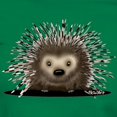 thumbnail image 3 of CafePress - Porcupine Women's Dark T Shirt - Women's Traditional Fit Dark T-Shirt, 3 of 4