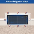 thumbnail image 2 of HLONK 2/5pcs PVC Floor Register Trap  Magnetic Air Vent Screen Covers  Vent Bug Mesh for Home HVAC  Wall/Ceiling/Floor Air Vent Filters, 2 of 6