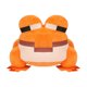 thumbnail image 1 of Peluche de rana de 20 cm con diseño pixelado, ideal para niños., 1 of 1