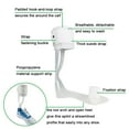 Orthomen Drop Foot Brace AFO Leaf Spring Splint Ankle Foot Orthosis