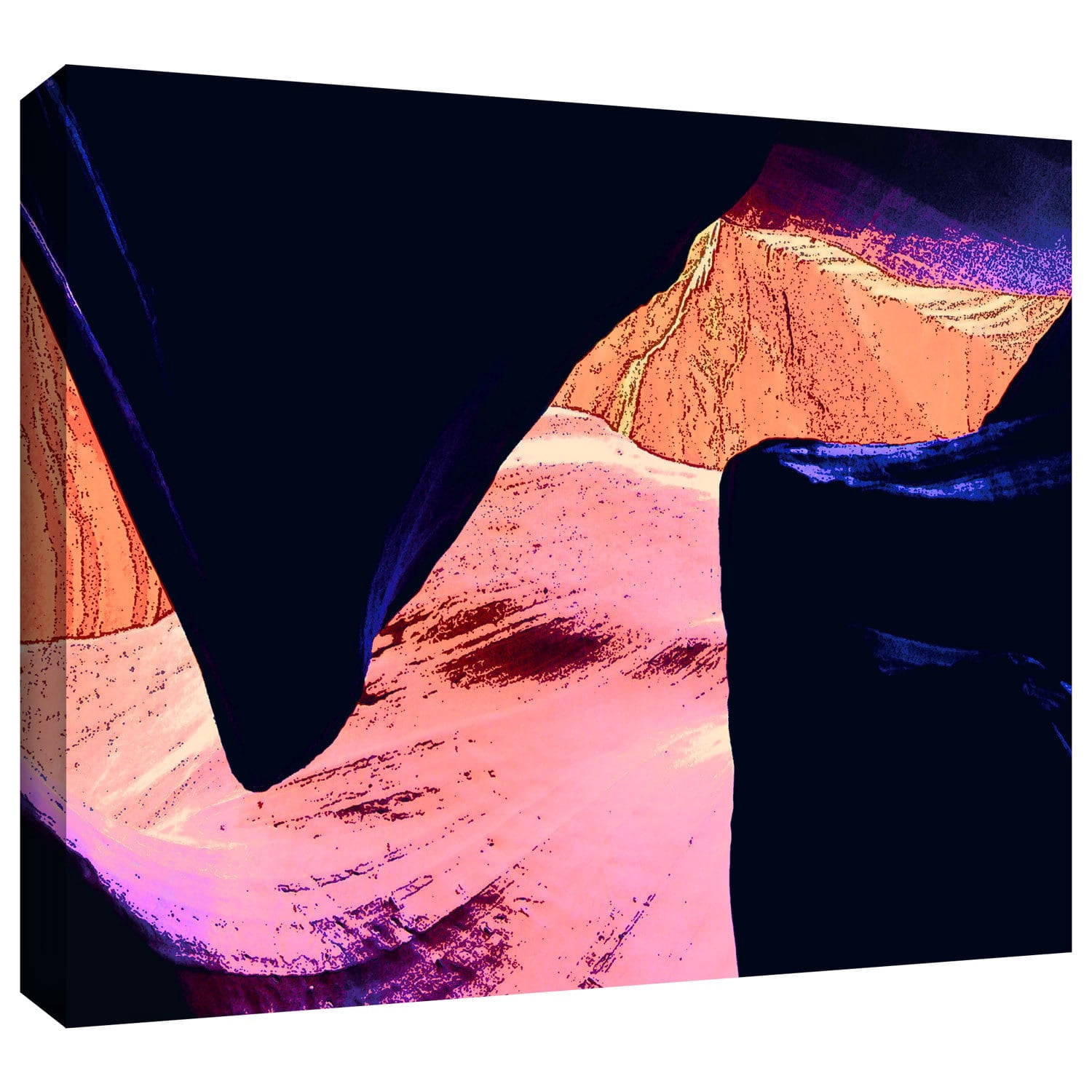 Dean Uhlinger "Geometric Erosion" Gallery-Wrapped Canvas