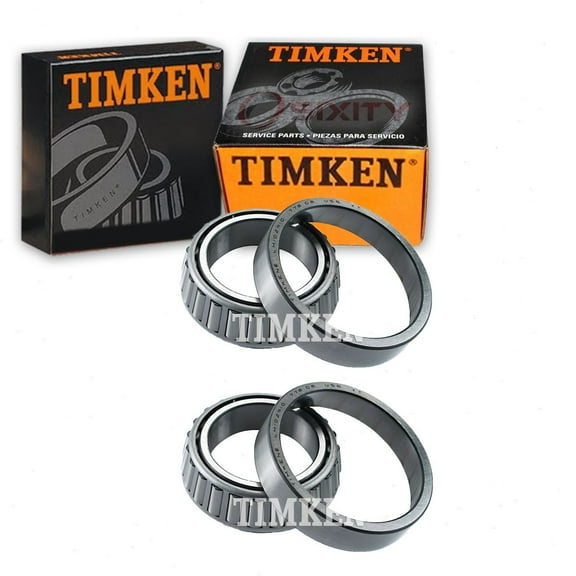 2 pc Timken Front Inner Wheel Bearing and Race Sets compatible with Jeep CJ5 1976-1983