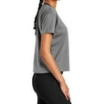 thumbnail image 3 of Mafoose Women's PosiCharge Draft Crop Tee Dark Grey Large, 3 of 5