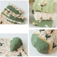thumbnail image 5 of CoCozhu Women's Cute Vintage Floral Patterned Cotton Crew Socks Teen Girls Pretty Ruffle Frilly Lace Socks, 5 of 8