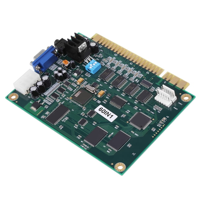 Board Game, Supports Trackball Multicade PCB Board Supports CGA And VGA Monitors For Studio For School For Travel For Home