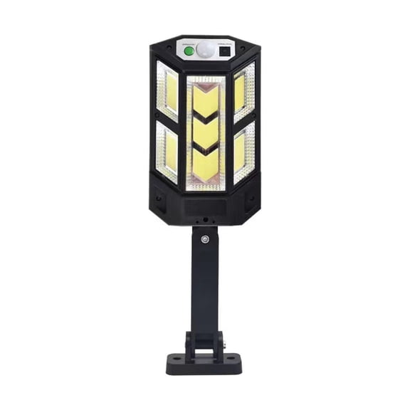 Uutvmp COB Solar Lights Outdoor With 3 Mode Motion Sensor Security Lighting LED Wall Street Lamp For Garden Patio