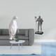 thumbnail image 2 of Escultura de pingüino,Escultura de pingüino para decoración nórdica del hogar,Figura de escritorio,Estatua de caballero,arte,artesanía,coleccionable,escritorio,oficina,Figura, 2 of 8