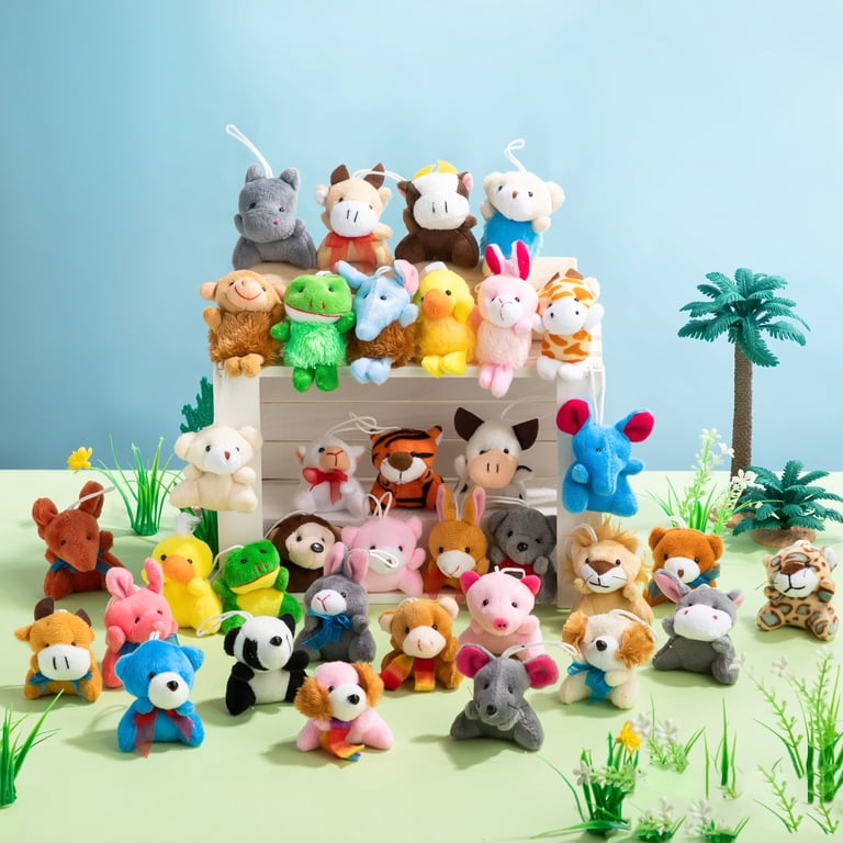 Joyfy 12-Piece Mini Plush Stuffed Animals Assortment photo 3