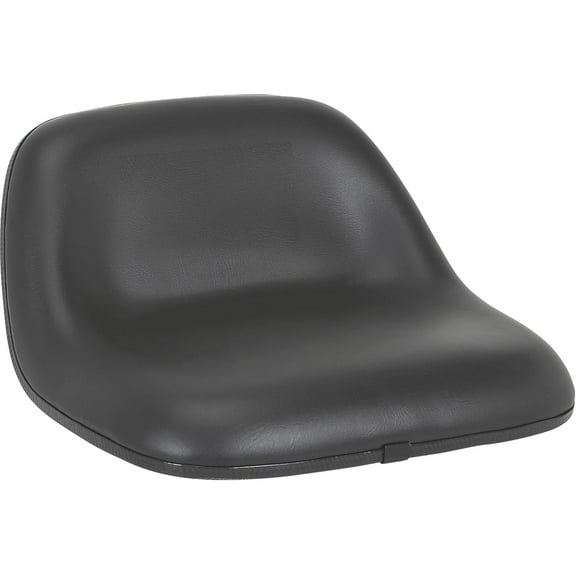 A & I Low-Back Universal Lawn Mower Seat - Black, Model# LMS2002