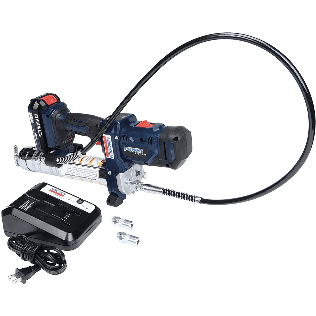 Lincoln 1888 PowerLuber 20V Lithium Ion 2 Speed Cordless Grease Gun - 2 Battery 1998 Chevrolet Lumina