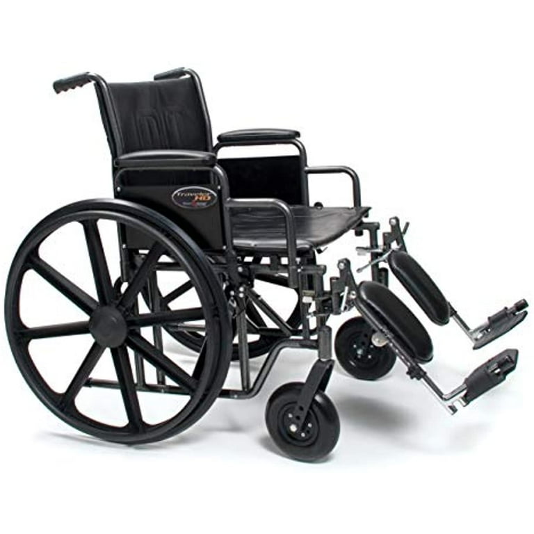 GF Traveler® HD 24X18 Heavy Duty wheelchair Detachable Full Arm, Elevating Legrest GF Traveler® HD 24X18 Heavy Duty wheelchair Detachable Full Arm, Elevating Legrest