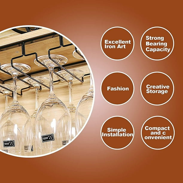 Gelmar wine glass holder best sale