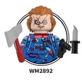 thumbnail image 3 of Horror Movie Series Freddy Vs.Jason Mini Action Figures Dolls Model Building Blocks Thrilling Ghosts Souls Bricks Kit Toys Gift, 3 of 5