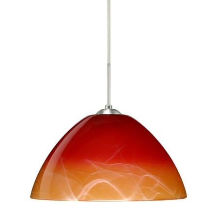 

Besa Lighting 1Jt-4201Sl-Led Tessa 1 Light Led Cord-Hung Pendant - Nickel