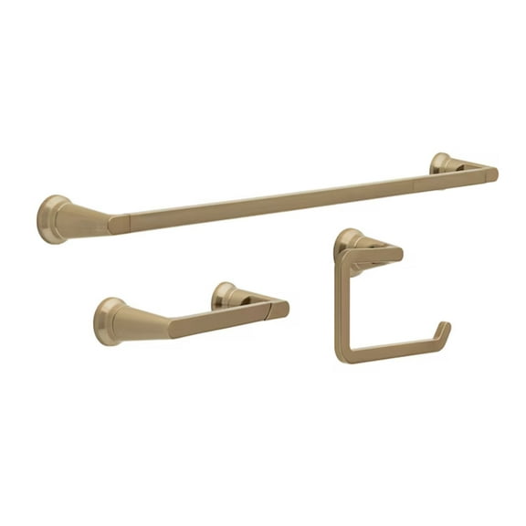 Delta Bath SPR63-CZ Sparrow 3 Piece Bath Hardware Set Champagne Bronze