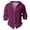 00-Dark Purple983, variant on Byoo Toddler Boys Linen Button Down Shirt Casual Solid Long Sleeve Lightweight Breathable Blouse TShirt